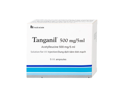 Thuốc tiêm Tanganil 500mg/5ml Pierre Fabre điều trị triệu chứng các cơn chóng mặt (Hộp 1 vỉ x 5 ống)