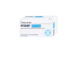Thuốc Hyzaar 50mg/12.5mg MSD điều trị tăng huyết áp (Hộp 2 vỉ x 14 viên)