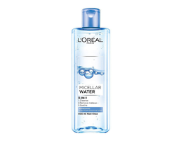 Nước tẩy trang L'Oréal Micellar Water 3 in 1 Refreshing làm sạch da cho da nhạy cảm (Chai 400ml)
