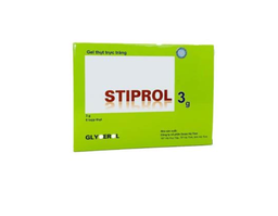 Thuốc Stiprol 3g dùng để thụt trực tràng, điều trị táo bón (Hộp 6 tuýp)