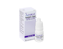 Hỗn dịch nhỏ mắt Azarga trị tăng nhãn áp (Hộp 1 lọ 5ml)      
