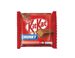 Bánh xốp phủ socola KitKat Chunky (Gói 114g)