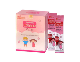 Kẹo thạch dragon calci bổ sụng canxi và vitamin (Hộp 30 gói)