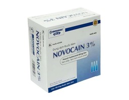 Thuốc tiêm Novocain 3% gây tê tại chỗ, gây tê cột sống (Hộp 100 ống) 