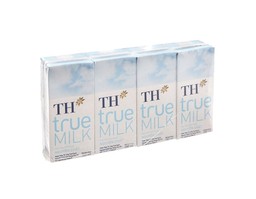 Sữa Tươi Tiệt Trùng Nguyên Chất TH true Milk (Lốc 4 hộp 180ml)