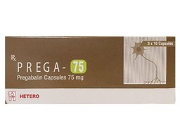 Thuốc Prega 75 Hetero Cap (3 vỉ * 10 viên)