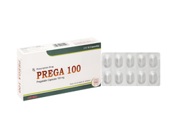 Thuốc Prega 100 Hetero điều trị bệnh đau dây thần kinh ngoại biên (Hộp 3 vỉ x 10 viên)