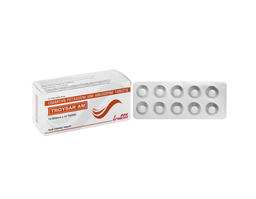 Thuốc Troysar AM Troikaa điều trị tăng huyết áp, đau thắt ngực (Hộp 10 vỉ x 10 viên)