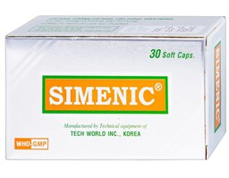 Thuốc Simenic Cap điều trị đau do co thắt cơ trơn (3 vỉ * 10 viên)