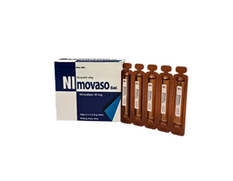 Thuốc Nimovaso Sol CPC1HN điều trị suy giảm chức năng não bộ (4 vỉ x 5 ống x 10ml)