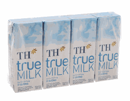 Sữa Tươi Tiệt Trùng Ít Đường TH True MILK 180ml