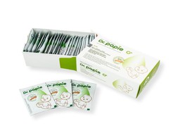 Gạc răng miệng Dr.Papie làm sạch và bảo vệ răng miệng cho bé (10 gói)