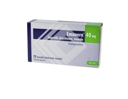 Emanera 40mg điều trị viêm loét thực quản (Hộp 4 vỉ x 7 viên)             