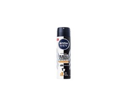 Xịt ngăn mùi Nivea Men Black & White Invisible Ultimate Impact giảm vết ố vàng, mồ hôi và mùi trong 48h (150ml)