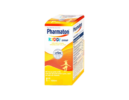 Siro Pharmaton Kiddi hỗ trợ trẻ em với các loại vitamin tổng hợp và lysine (Chai 100 ml)