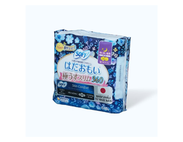 Băng vệ sinh siêu êm thoáng ban đêm Sofy Skin Comfort 36cm (4 miếng/gói)