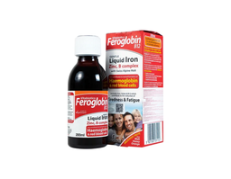 Dung dịch Feroglobin B12 Vitabiotics hỗ trợ tăng khả năng tạo máu, tăng cường sức khỏe (Chai 200ml)