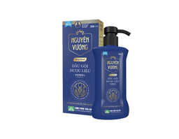 Combo Dầu gội dược liệu Nguyên Vương sảng khoái 250ml + Dao cạo râu