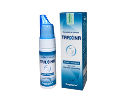 Xịt mũi Traxina Traphaco hỗ trợ làm sạch thông thoáng mũi ngừa xoang (Hộp 1 chai 70ml)