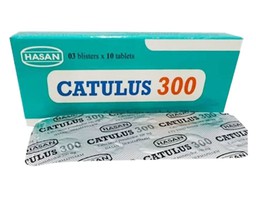Thuốc Catulus 300mg Hasan Tab trị chứng loãng xương (3 vỉ * 10 viên)