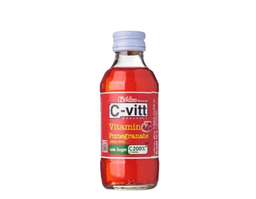 Thực phẩm bổ sung CVITT nước lựu bổ sung vitamin C (Hộp 30 chai 140ml)