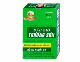 Dầu gió Trường Sơn 6ml giảm đau, cảm, say tàu xe (Hộp 12 chai)