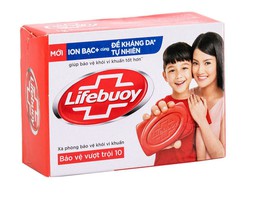 Xà bông cục Lifebuoy  bảo vệ vượt trội (Hộp 90g)