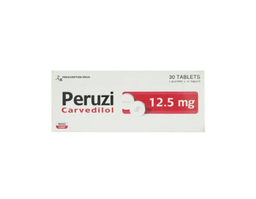 Thuốc Peruzi 12.5mg DaViPharm điều trị tăng huyết áp, đau thắt ngực (Hộp 3 vỉ x 10 viên)
