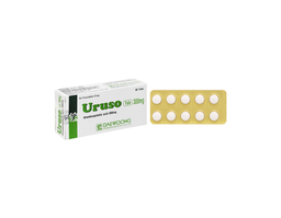 Thuốc Uruso điều trị sỏi mật (Hộp 3 vỉ x 10 viên)