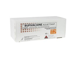 Dung dịch tiêm Bupivacaine Aguettant 5mg/ml gây tê cục bộ (Hộp 10 lọ)