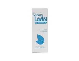 Dung dịch vệ sinh phụ nữ Shema Lá đôi hương dịu mát (Chai 200ml)