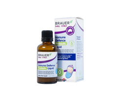 Siro Immune Defence Probiotic Liquid Brauer bổ sung các lợi khuẩn, tăng cường đề kháng và tốt cho đường ruột (Lọ 45ml)