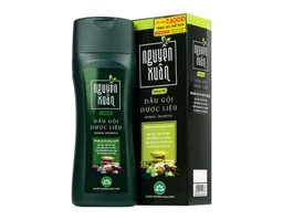 Dầu gội dược liệu Nguyên Xuân Xanh Lá dưỡng tóc và da đầu, sạch gàu, hết ngứa, giảm tóc gãy rụng (Chai 275ml)