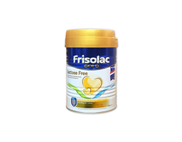 Sữa Frisolac Gold Lactose Free dinh dưỡng cho trẻ bất dung nạp đường lactose (Hộp 400g)