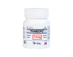 Thuốc Phamzopic 7.5mg điều trị rối loạn giấc ngủ (Lọ 100 viên nén)