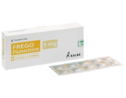 Thuốc Frego 5mg điều trị dự phòng cơn đau nửa đầu (Hộp 5 vỉ x 10 viên)