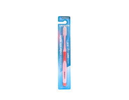 Bàn chải Laforin toothbrush màu đỏ vệ sinh răng miệng, làm sạch vượt trội (Vỉ 1 cái)