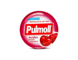 Kẹo Pulmoll Pastillen Kirsch hỗ trợ giảm ho khan, đau rát họng (Hộp 20g)