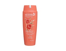 Dầu xả Thái Dương 3 Gold Hoa Hồng Đỏ giúp bảo vệ và bù đắp tóc hư tổn (Chai 200ml)