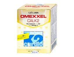 Viên uống Omexxel Calk2 Cap bổ sung canxi, vitamin D3, K2 cho cơ thể (Hộp 3 vỉ x 10 viên)       