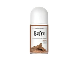 Lăn Khử Mùi Refre Natural Chiết Xuất Thiên Nhiên - Hương Gỗ Woody ngăn mùi cơ thể (Chai 40ml)