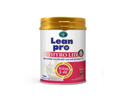 Sữa Leanpro Thyro LID dinh dưỡng cho chế độ kiêng I-ốt nâng cao sức khỏe tuyến giáp (Hộp 400g)