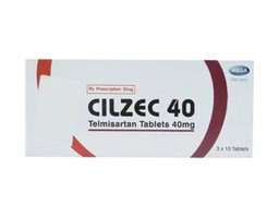 Thuốc Cilzec 40 MSN điều trị cao huyết áp (Hộp 3 vỉ x 10 viên)