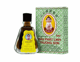 Dầu phật linh Trường Sơn 5ml trị cảm, trúng gió (Hộp 12 chai)