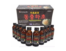 Nước đông trùng hạ thảo HQ tằng cường sức khỏe Hộp 10 chai 100ml