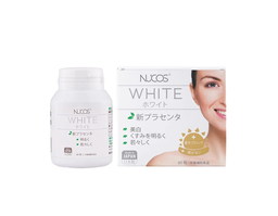 Viên uống Nucos White hỗ trợ làm sáng da, giảm các vết thâm nám, giảm lão hóa da (Lọ 60 viên)