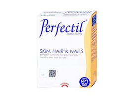 Thực phẩm bảo vệ sức khỏe Perfectil Vitabiotics bổ sung vi chất làm đẹp da, móng, tóc (Hộp 2 vỉ x 15 viên)
