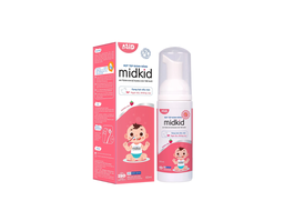 Bọt tập đánh răng Midkid ngọt dịu không cay cho bé (Tuýp 60ml)
