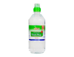 Nước muối Vĩnh Phúc Smiles dùng vệ sinh răng miệng, làm sạch vết thương ngoài da (Chai 600ml)