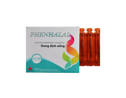 Thuốc Phenhalal Sol điều trị viêm mũi dị ứng, mày đay (Hộp  4 vỉ x 5 ống nhựa x 10ml)